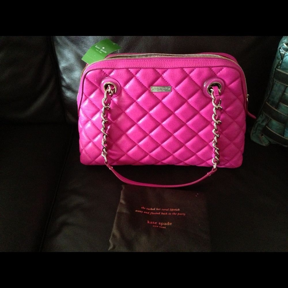 Kate Spade NYC Gold Coast Georgina Quilted Leather Bag